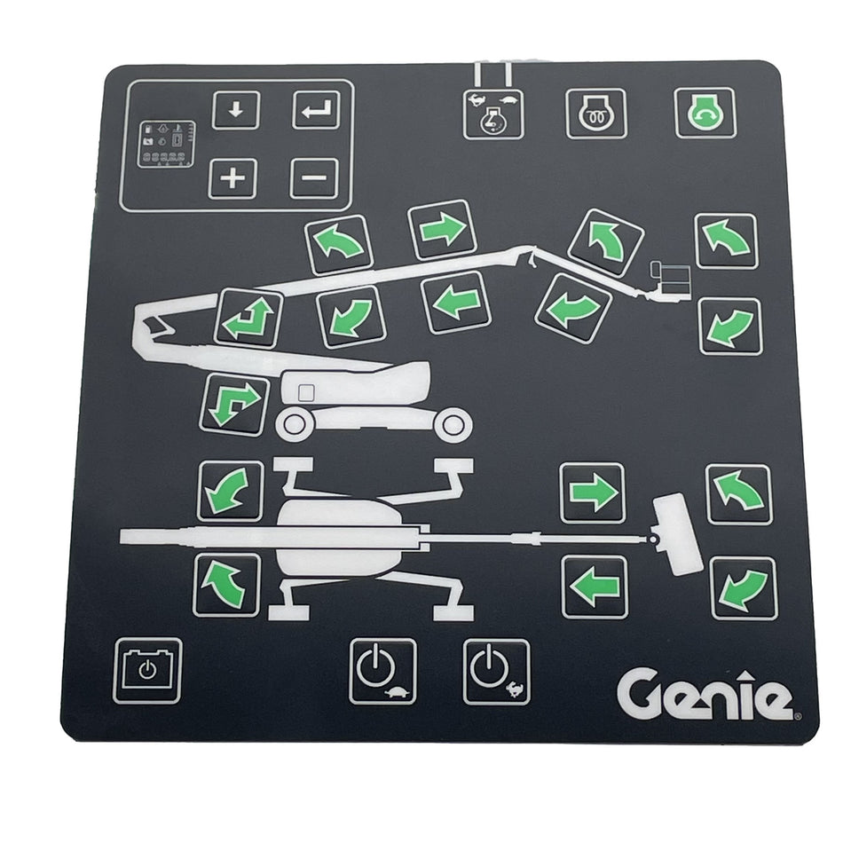 Genie Part # 106510GT - Membrane, Ground Ctrl Decal